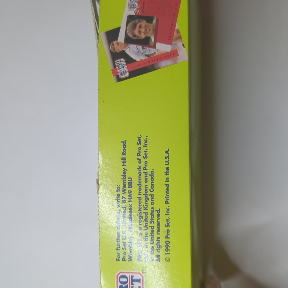 Pro Set Official Football (Soccer) 1990/91 Collector Cards - 40 Packs - Picture 5 of 5
